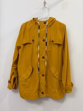 Day to Day by Blue Pepper Hooded Jacket - Mustard - L